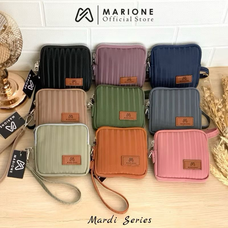 MARIONE - MARDI Dompet Koin Mini Reseleting Lucu Dompet Coin Wanita Kecil Serbaguna