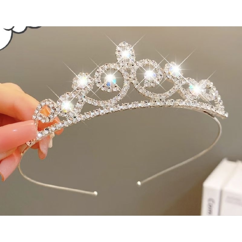 Mahkota Premium Anak Perempuan Princess HijabUlang Tahun Karnaval / Aksesoris Rambut Bando Korea