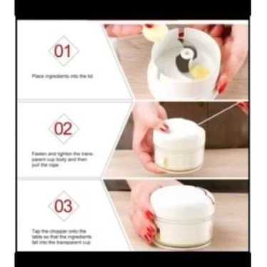 CHOPPER TARIK MANUAL/PENGHALUS BUMBU DAPUR