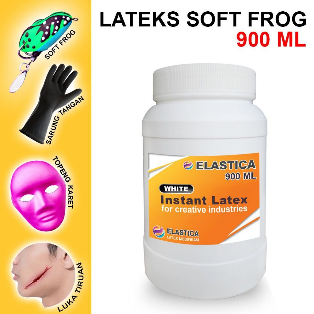 Latex Soft Frog Elastica White 900 ML