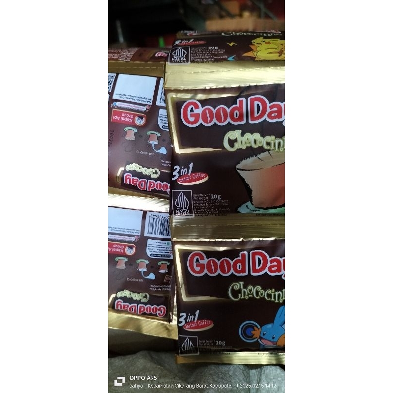 

good day chococinno 1 renceng x 10 saset