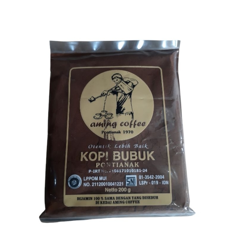 

Aming kopi khas Pontianak 200gr