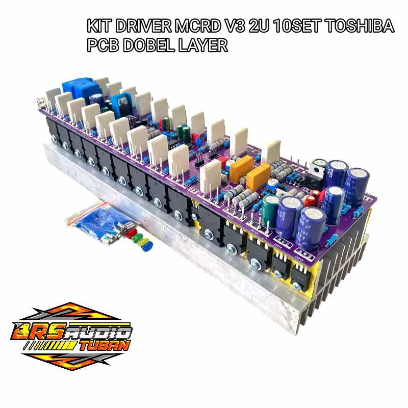 Kit Driver MCRD V3 2U 10Set TOSHIBA Pcb Dobel Layer