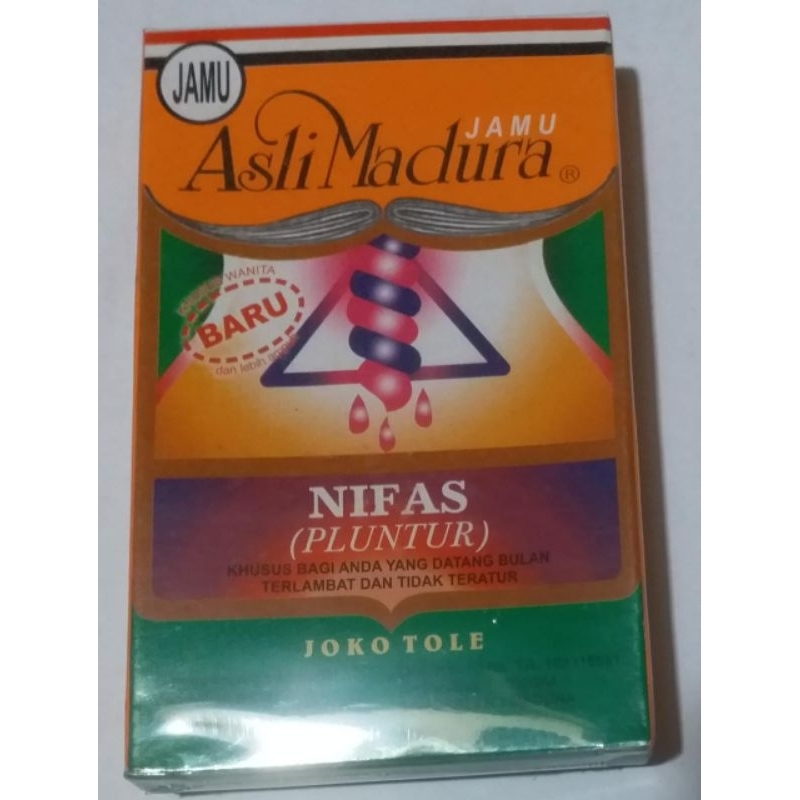 jamu nifas / pluntur jokotole isi 100 pil