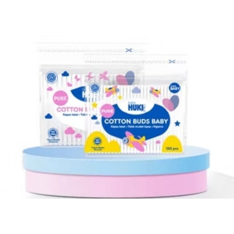 Baby HUKI Cotton bud Baby 150pcs