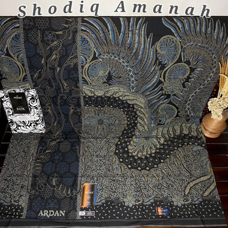 Sarung ardan family batik gold | ardan batik terbaru