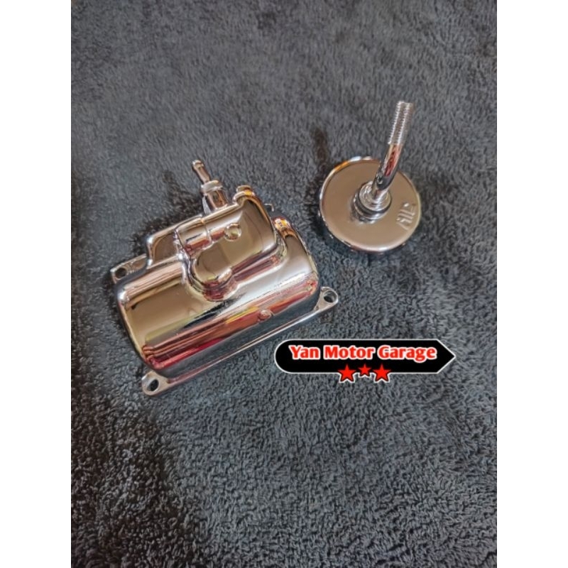 MANGKOK KARBURATOR RX KING CHROME TUTUP KARBURATOR RX KING CHROME