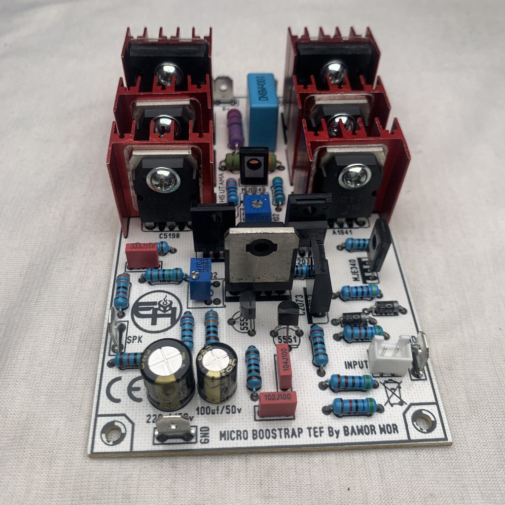 Kit Driver Micro Boostrap Bostrap Boostrab Bostrab TEF Full Heatsink HS