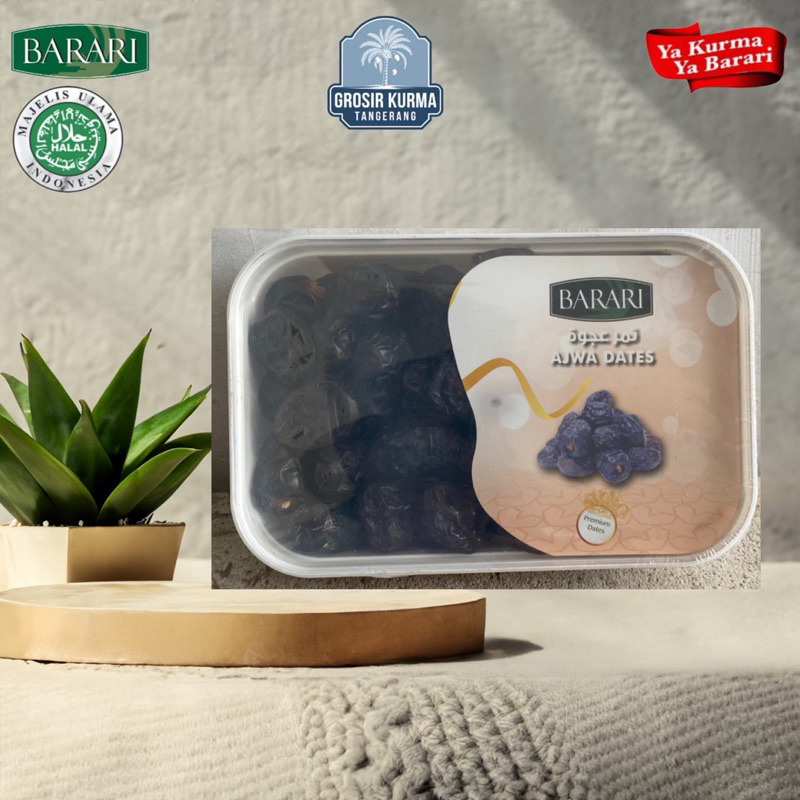 

Kurma Barari Ajwa 500Gr (Tupperware) Saudi Arabia