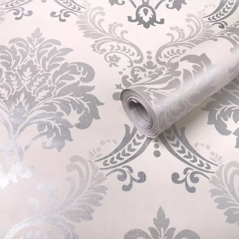 Wallpaper Sticker Dinding Ruang Tamu Motif BATIK MEWAH