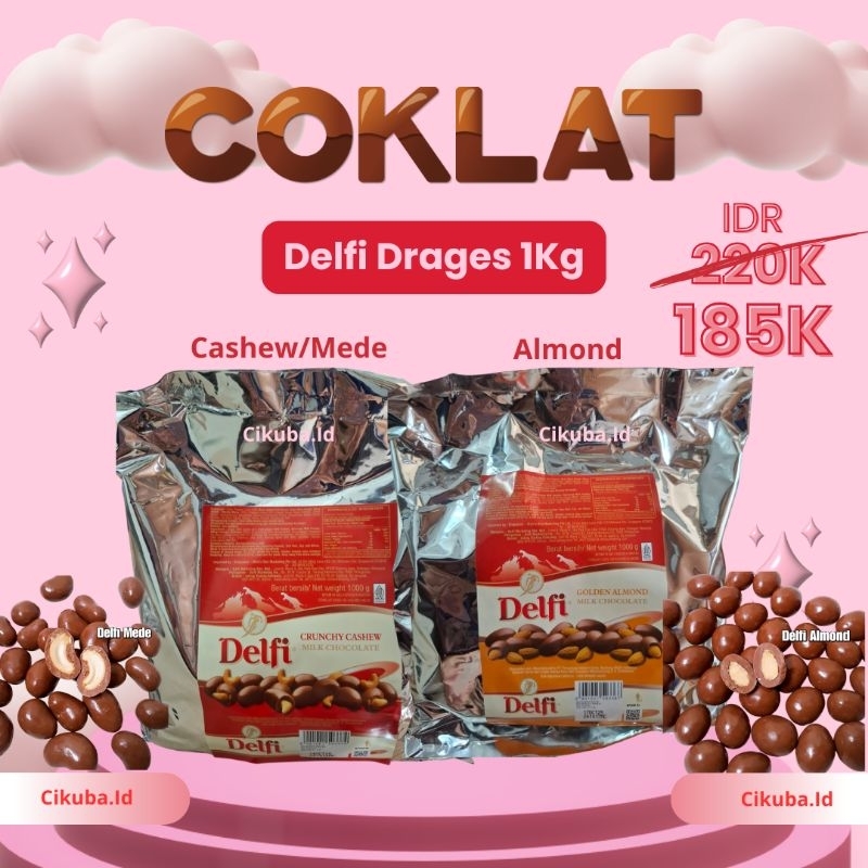 

Delfi Drages Almond & Casheq/Mede 1Kg