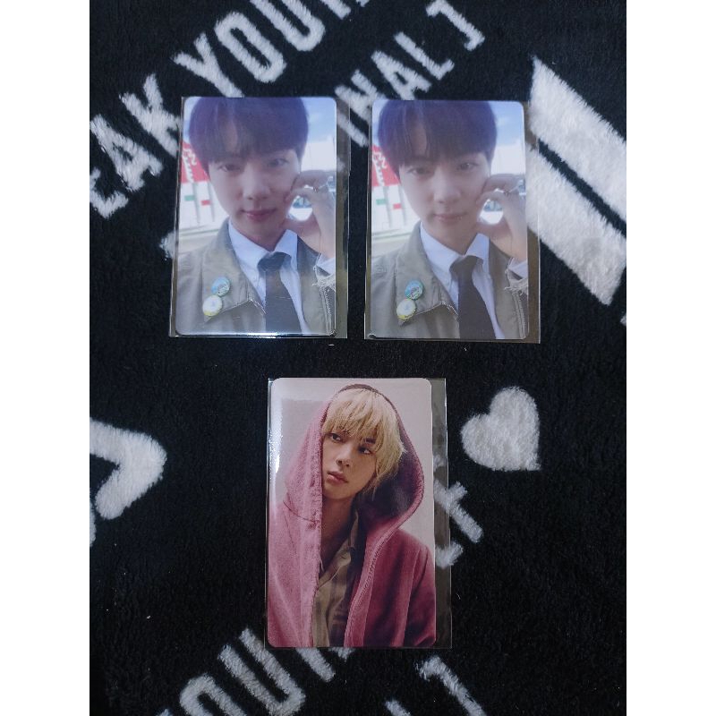 [Readystock] Official BTS Jin Photocard Happy Luckydraw JPFC / Japan Fanclub Sealed