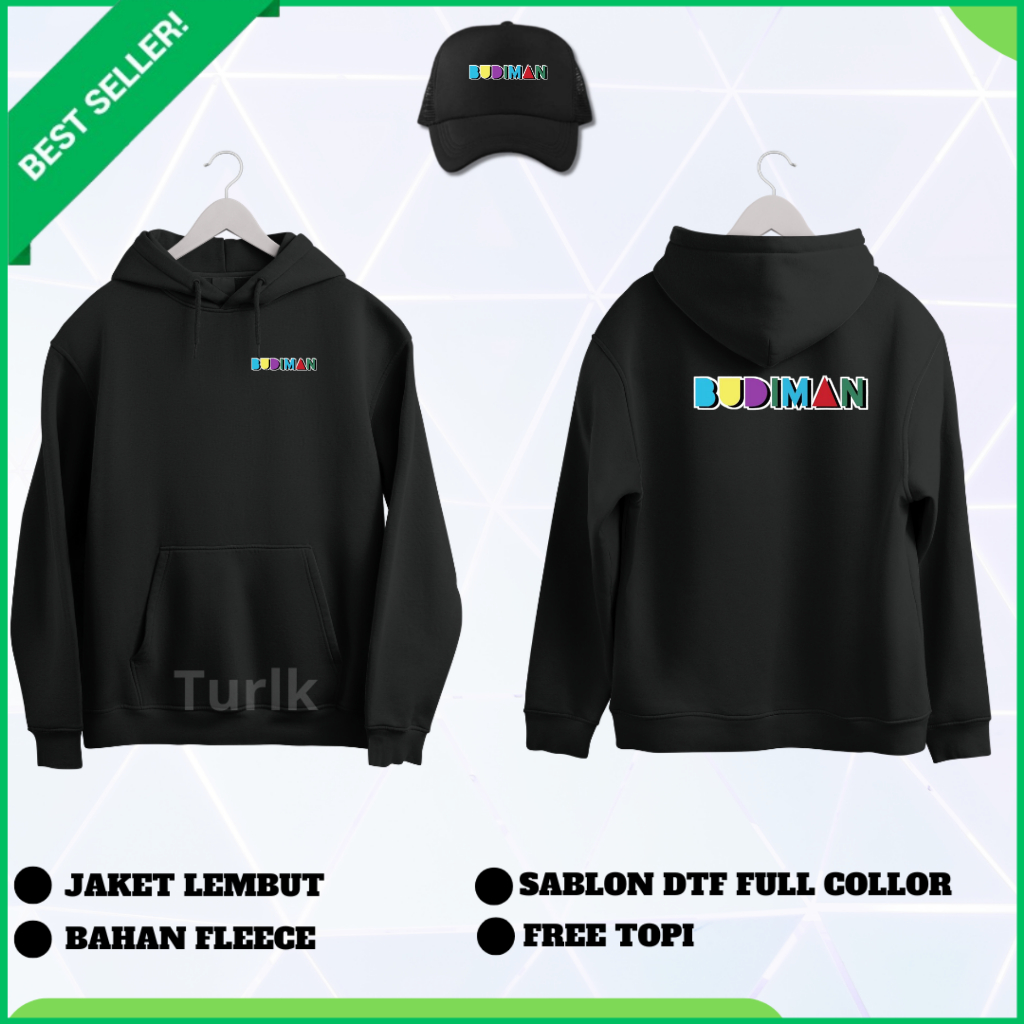 Jaket Budiman Jaket Hoodie Bus Budiman Custom