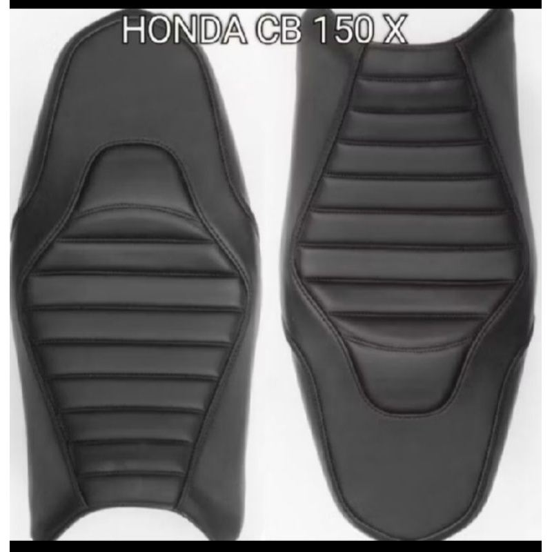 KULIT JOK HONDA CB150X MBTECH ORIGINAL HITAM