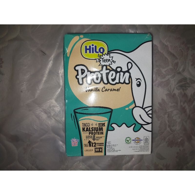 

HiLo Teen Vanila Caramel 750gr REJECT KEMASAN