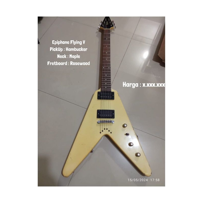 Gitar Elektrik  Epiphone Flying V