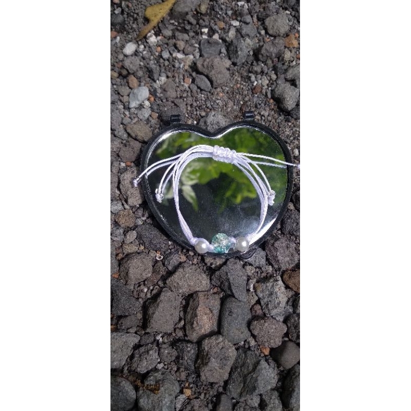 Gelang Serut Batu Kristal Gelang serut batu alam Gelang serut Wanita Gelang Cherry Gelang Daisy Gela