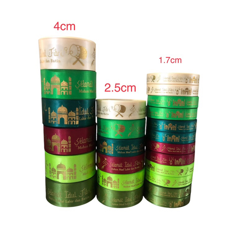 

pita satin idul fitri per roll