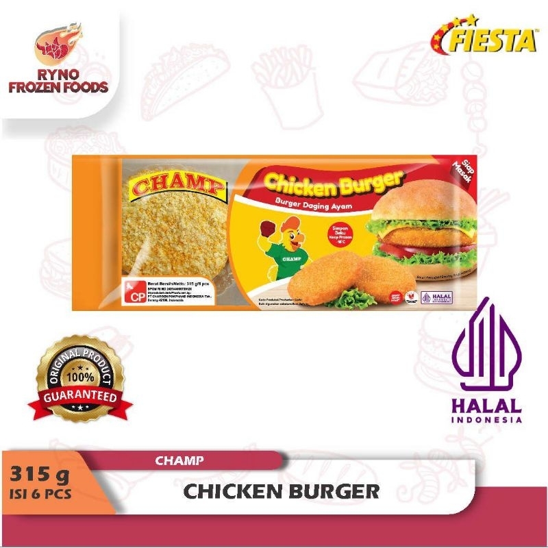 

CHAMP Chicken Burger