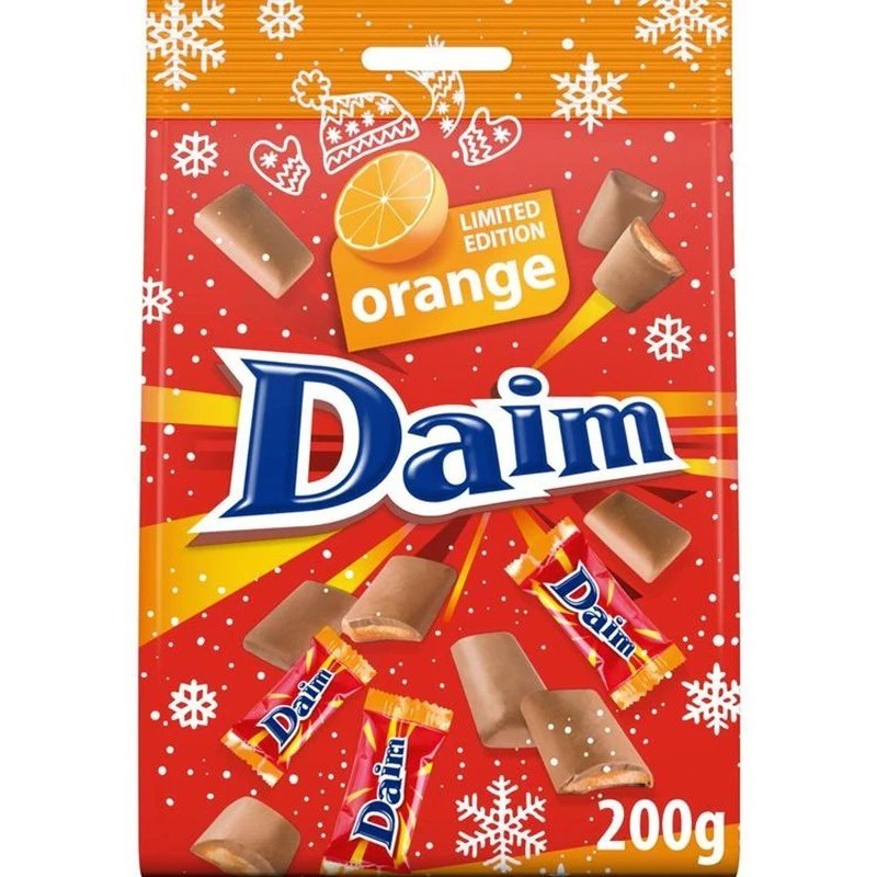 

Cokelat Snack Singapore [READYSTOCK EXP 12/25] | CHOCOLATE DAIM ORANGE 200G (26pcs) | Jajan Impor | Jastip Coklat Cokelat Coklat Original Oleh-Oleh Jastip S