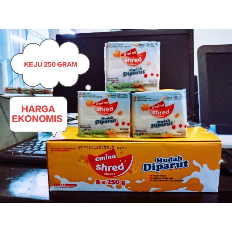 

Keju Emina 250 Gram 1 Box isi 8 pcs