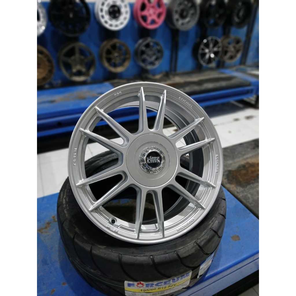ready stock velg mobil variasi hsr ring 15 lebar 65 untuk vios yaris jazz ignis swift brio agya ayla