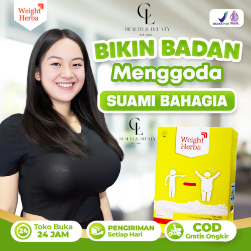 

Weight Herba - Susu Herbal Penambah Berat Badan - 200gr