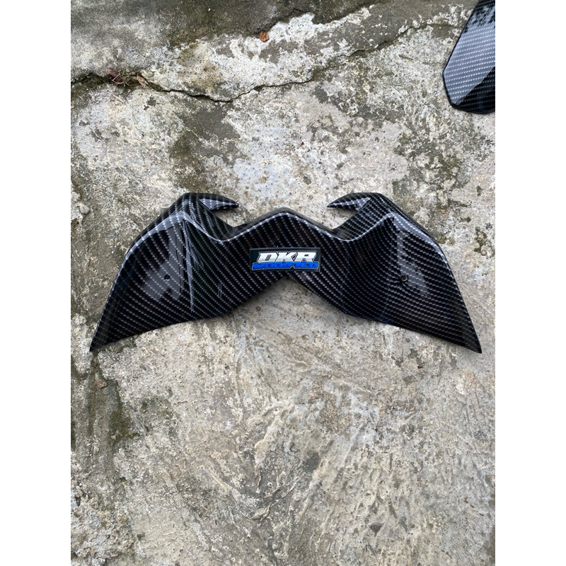 Winglet Yamaha aerox 155 old/new Model Nemo motif carbon