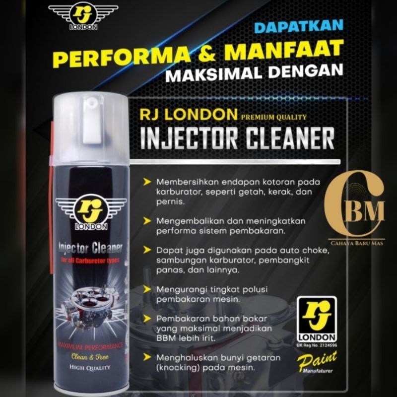 karbu cleaner injeksi /super cleaner Rj London cairan pembersih injeksi karburator cleaner 400 cc