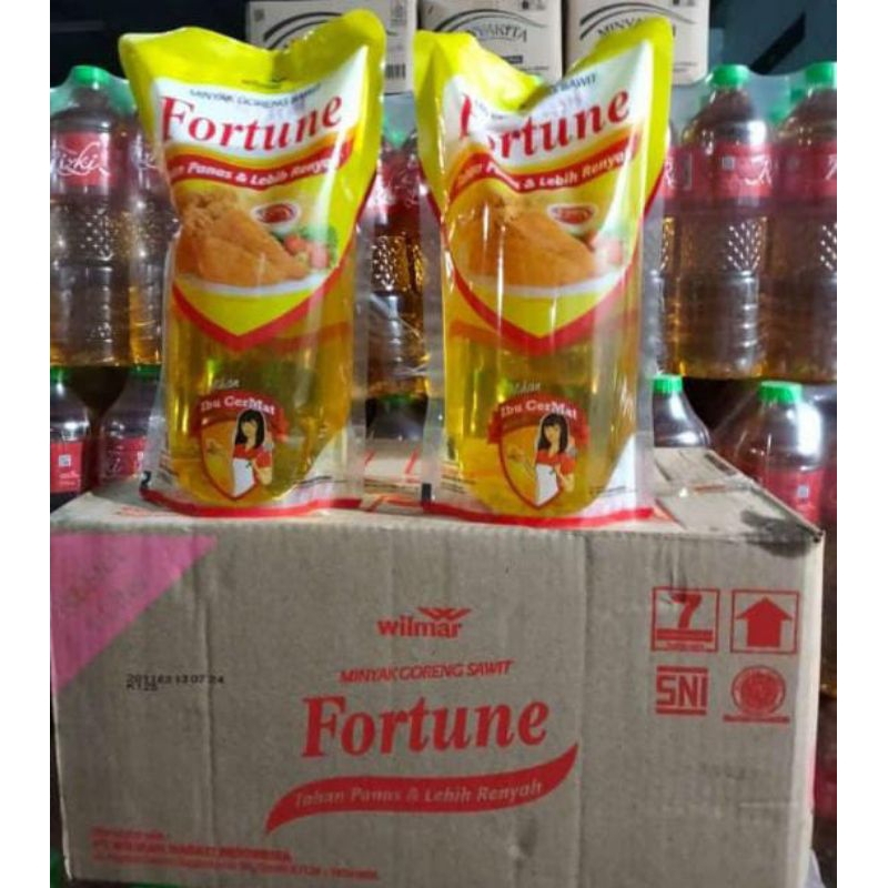 

MINYAK GORENG FORTUNE REFILL 1liter/Jateng