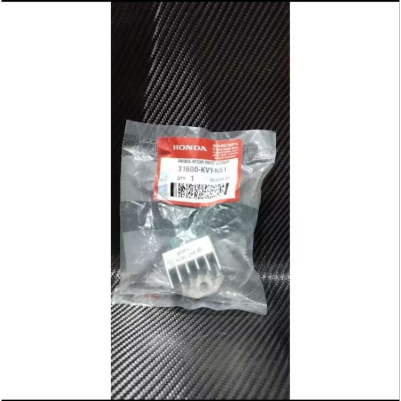 Regulator Motor KVY/Beat Karbu/Spacy Karbu/Vario 110 F1/Kiprok/Pengecas Aki/Katat Accu Original