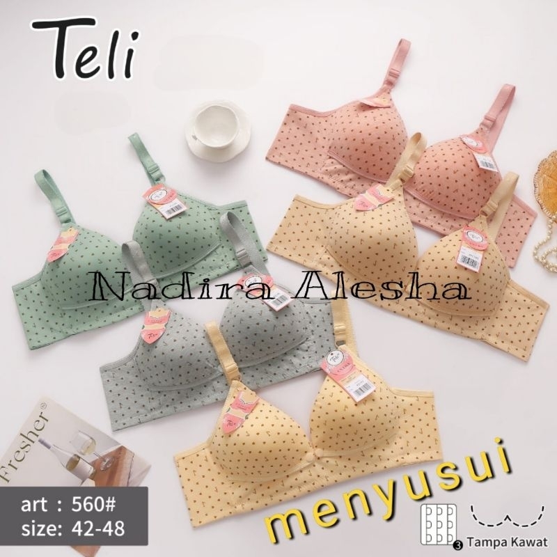 [1pc] BH/Bra Teli Menyusui / Bra Busui Bra Wanita Teli art 560