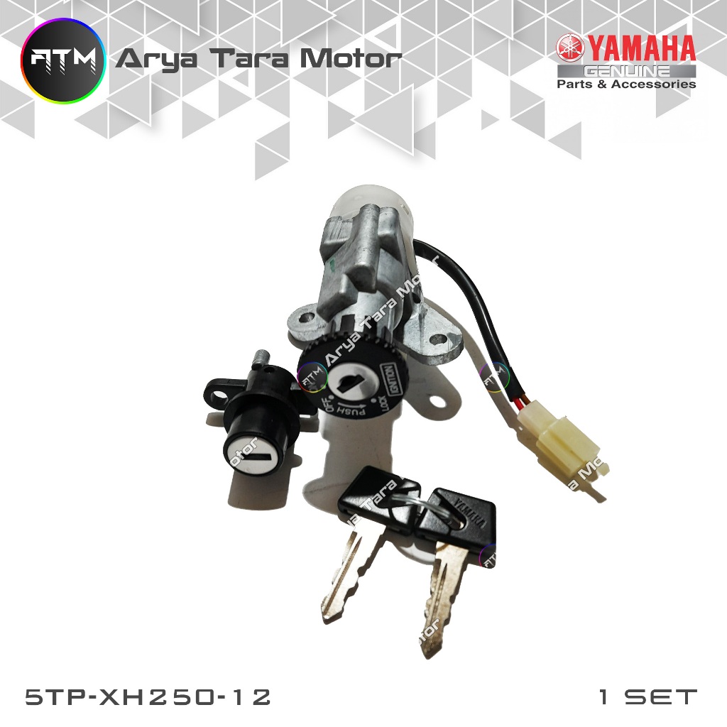 Kunci Kontak Assy Jupiter Z Old/ New 2006 5TP-XH250-12 YGP (Yamaha)