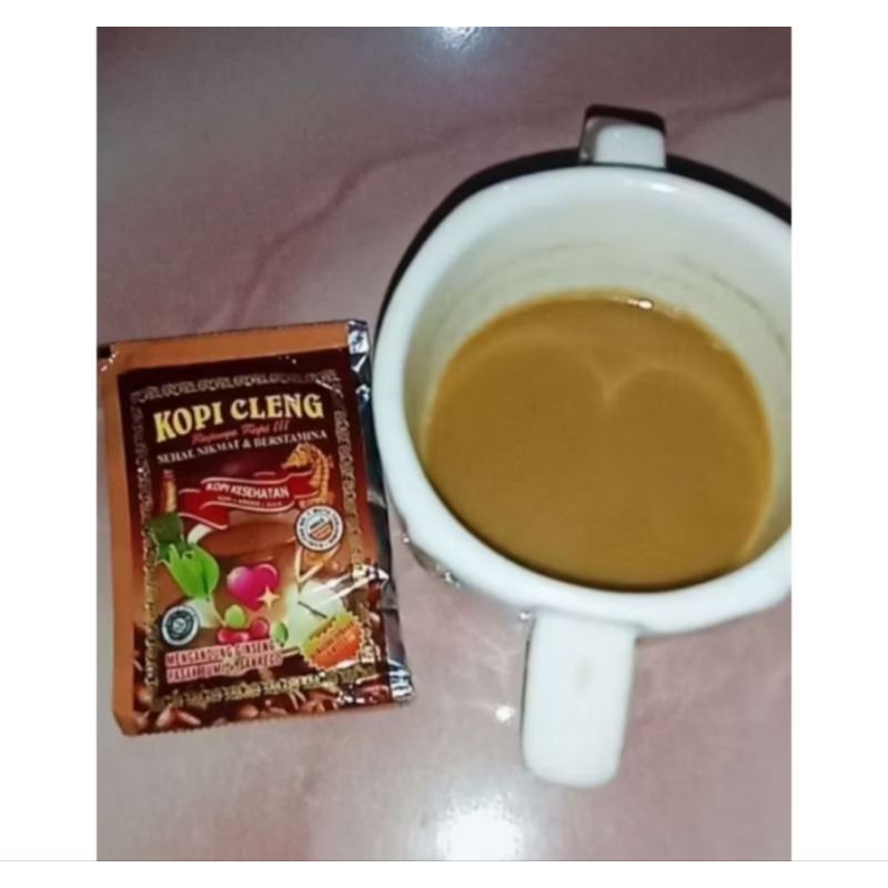 

isi 10 sachet kopi 3 in1 susu biar clen9