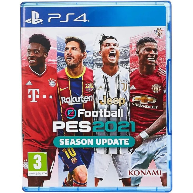 PS4/PS5 Efootball PES 2021 Update Season Full Game Digital Download