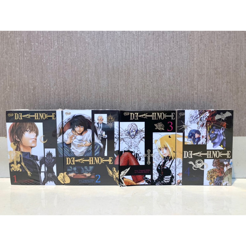 SET A - Komik Manga Death Note New Edition 1,2,3,4