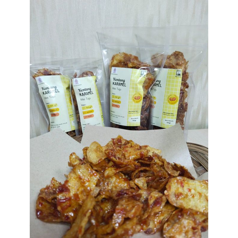 

Kentang Karamel Rasa Ori kemasan 150 g