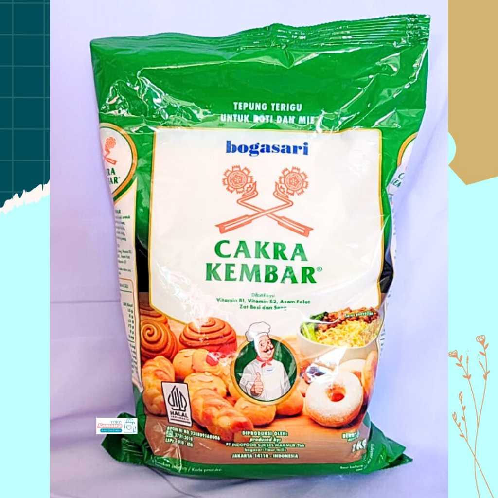 

SAMAWA - TEPUNG TERIGU CAKRA KEMBAR 1 KG