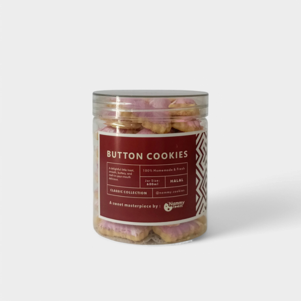 

Kue Kering Button Cookies | Crunchy & Homemade