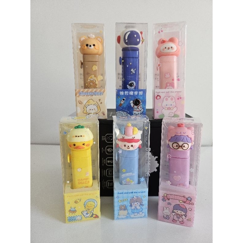 

Penghapus Eraser Klik Cetek Lucu Karakter