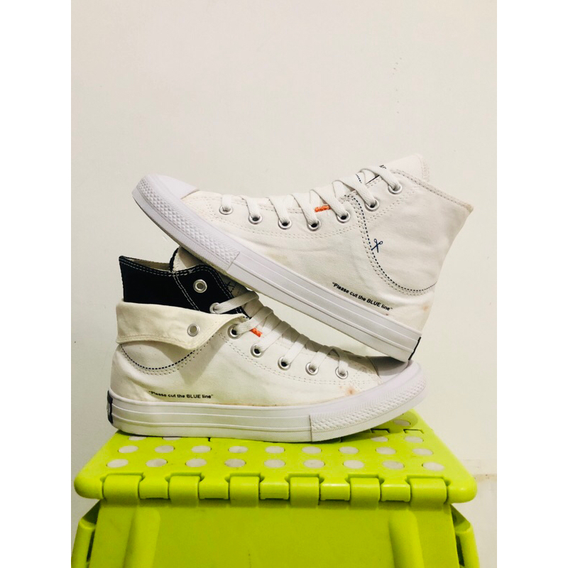 Converse Hi Cut Line White sz 42 second