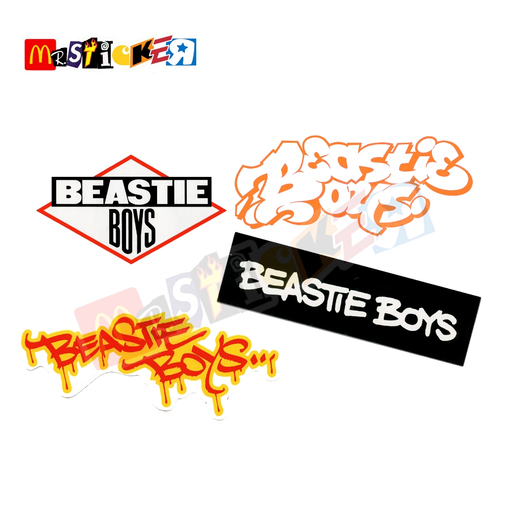 

sticker band Beastie Boys graffiti logo diecut stiker