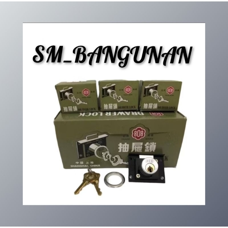 KUNCI LEMARI MAUPUN LACI 808 BAGUS