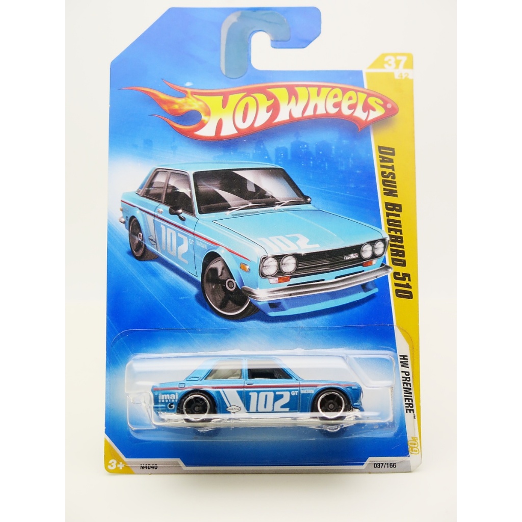 Hot Wheels Datsun Bluebird 510 - HW Premiere blue