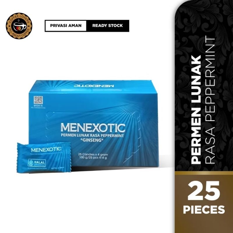 Menexotic Candy Original - Permen Stamina Pria Tahan Lama