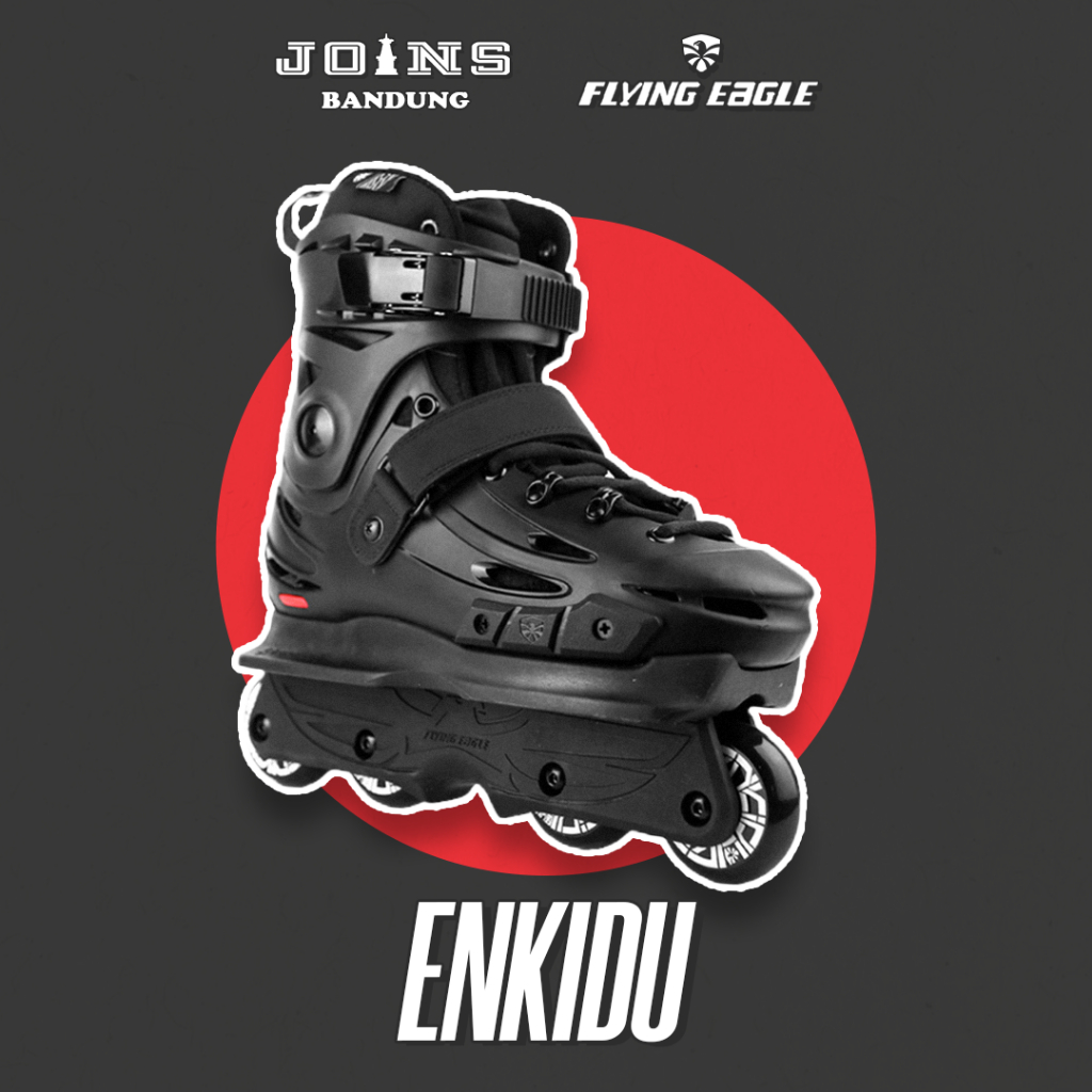 Sepatu Roda Pemula Inline Skate Aggresive Flying Eagle Enkidu