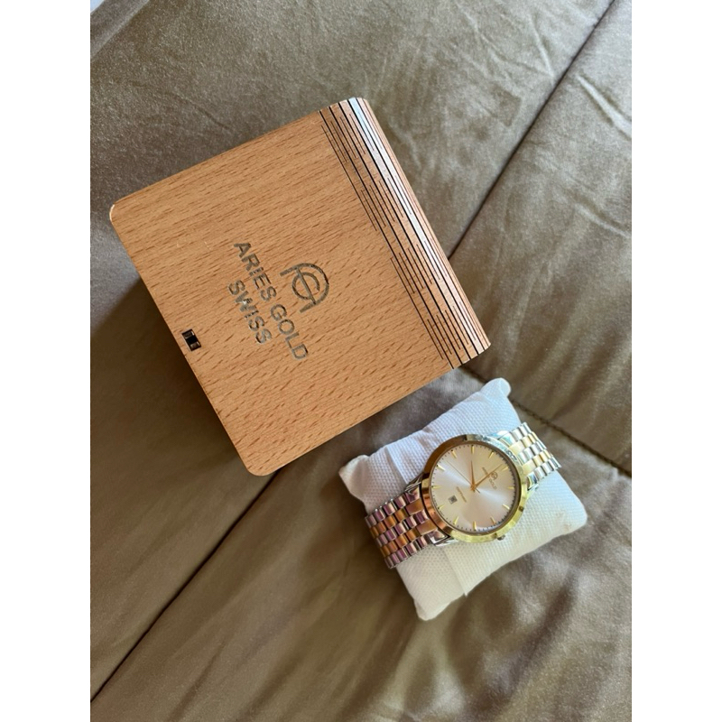 Aries Gold Swiss watch (unisex)
