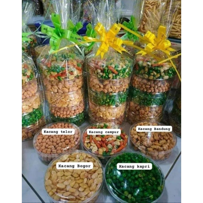 

[FREE AMPLOP LEBARAN ]PAKET KACANG TOPLES ISI 5 - PARSEL LEBARAN 2025
