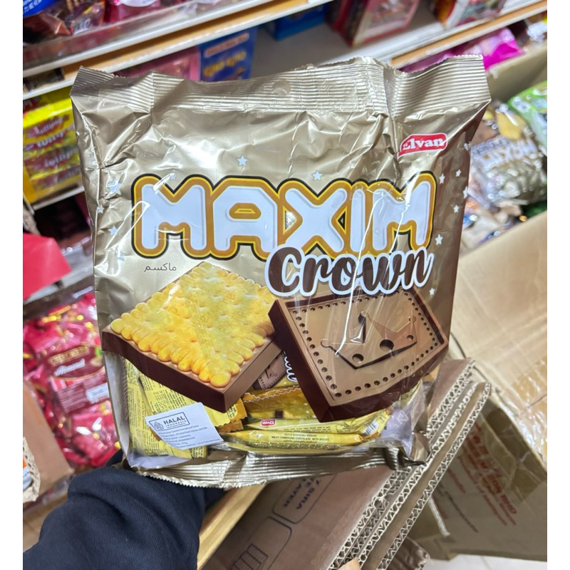 

ELVAN MAXIM CROWN BISCUIT TURKI 275 Gr