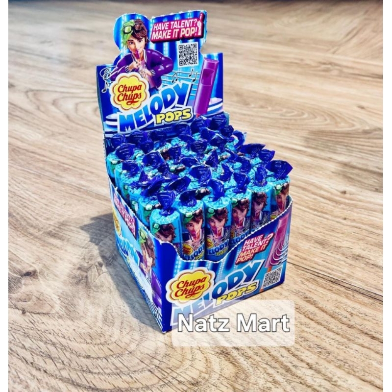 

CHUPA CHUPS MELODY POPS Rasa Anggur 1 BOX isi 36 pcs (Exp Agustus 2026)